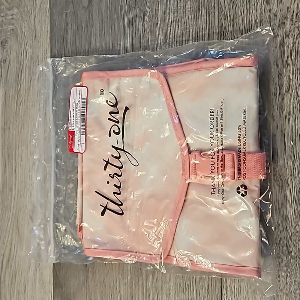 Thirty One Fold Over Lunch Bag, Brand New